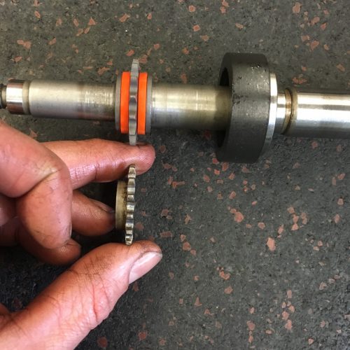 Sprocket Replaced